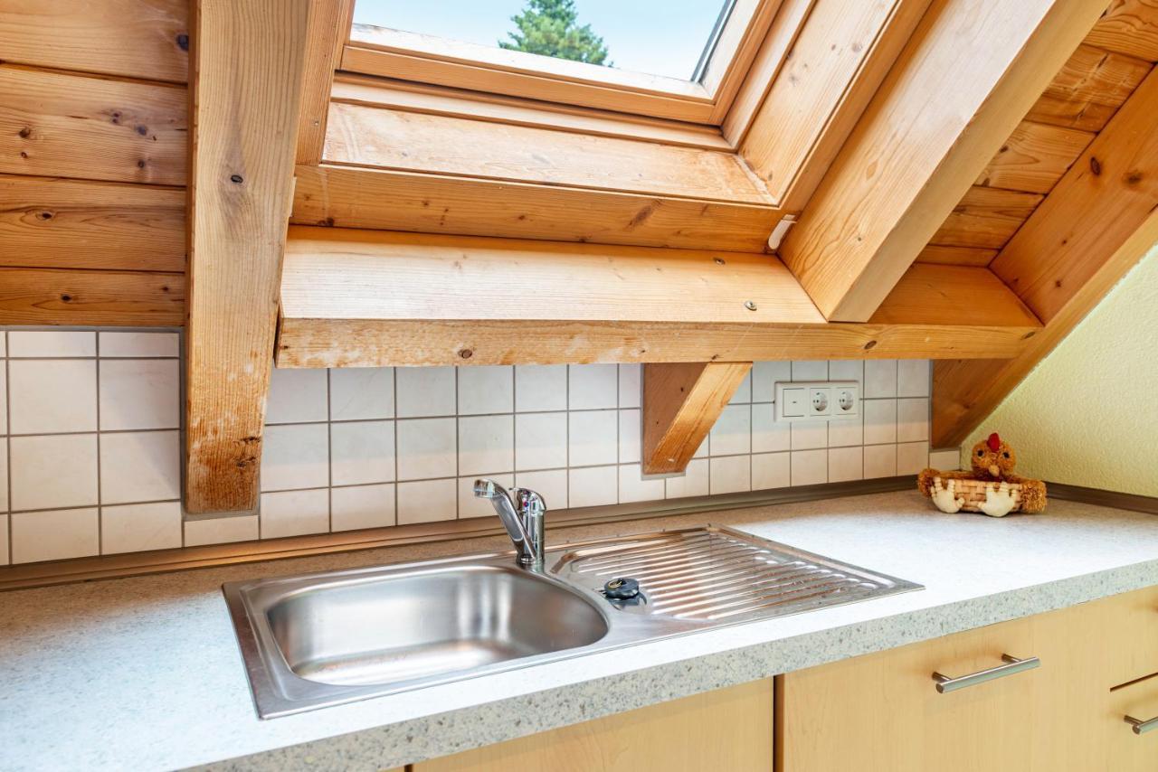 Beutenmuehle Straussenfarm Dach Owingen 외부 사진