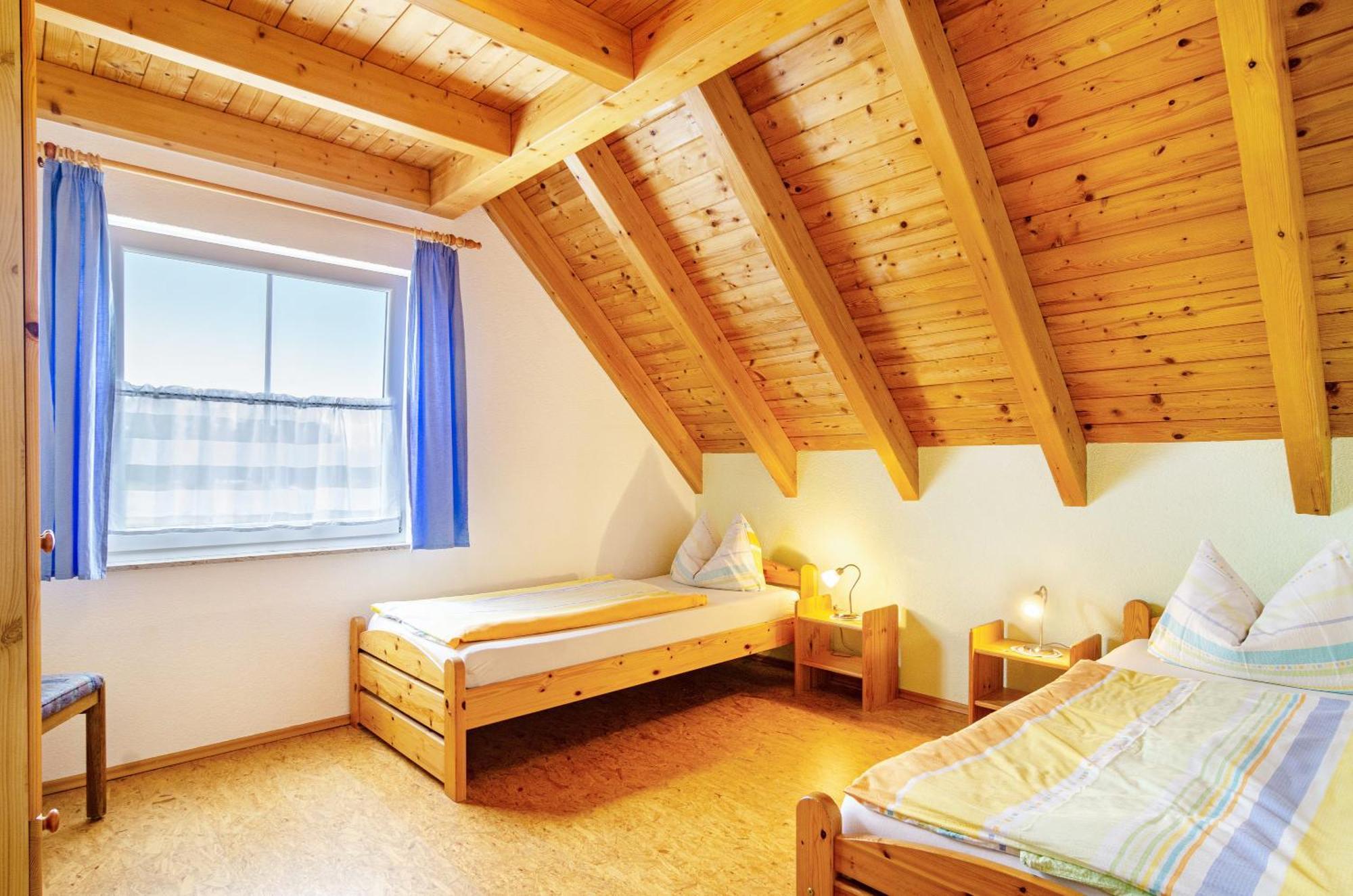 Beutenmuehle Straussenfarm Dach Owingen 외부 사진